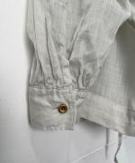 コットンラミースラブローン　シャツジャケット